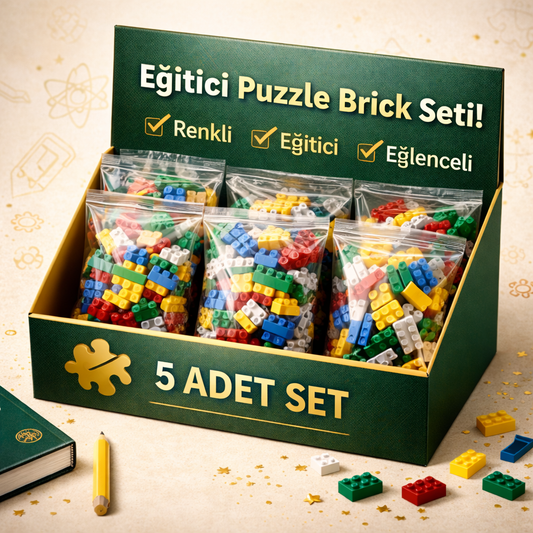 Bricks Mini Lego Set (5 Adet)