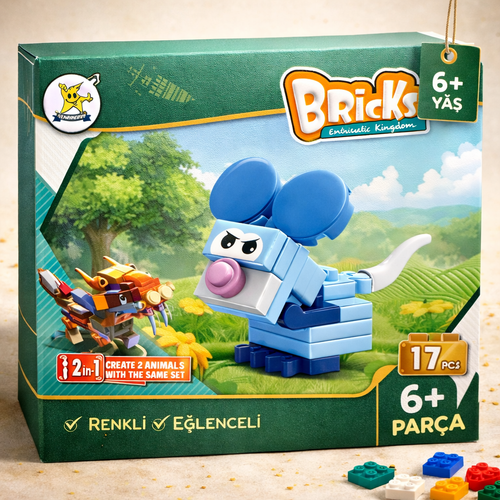 Mini Fare Lego Seti – 17 Parça