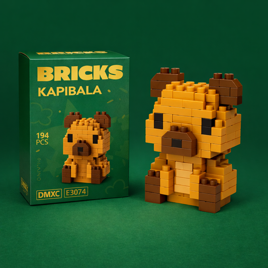 Kapibala Temalı Bricks Mini Lego Set - 174 Parça
